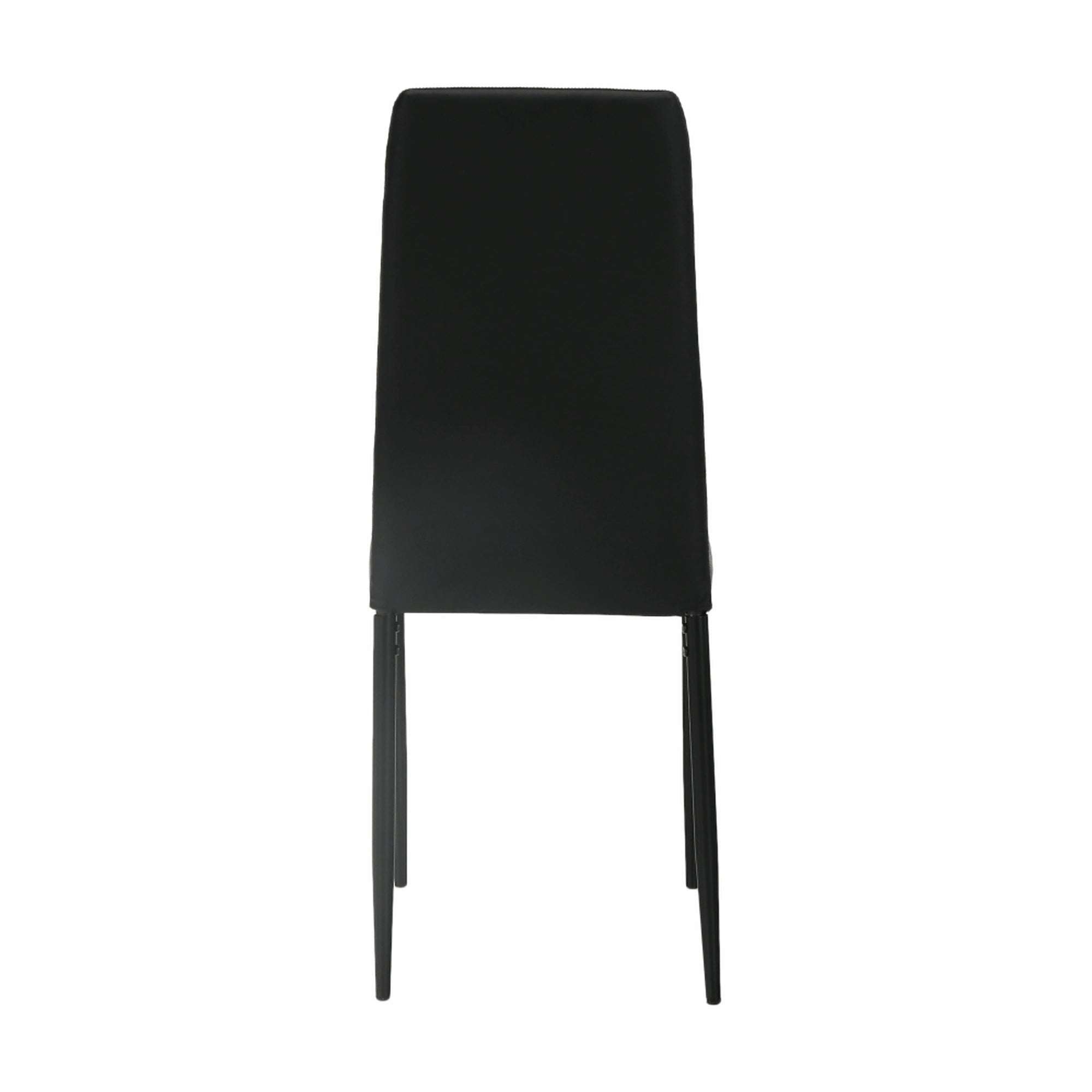 Scaun ENRA, gri inchis/negru, textil/metal, 41x46x98 cm
