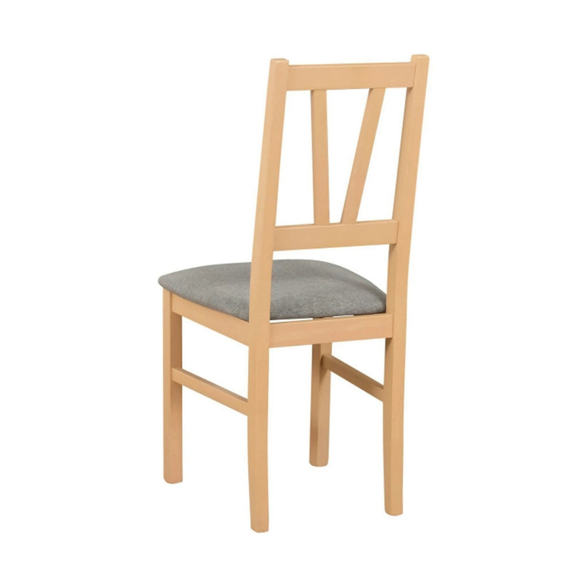 Scaun FILO, stejar sonoma/gri, stofa clasica/lemn, 43x50x94 cm