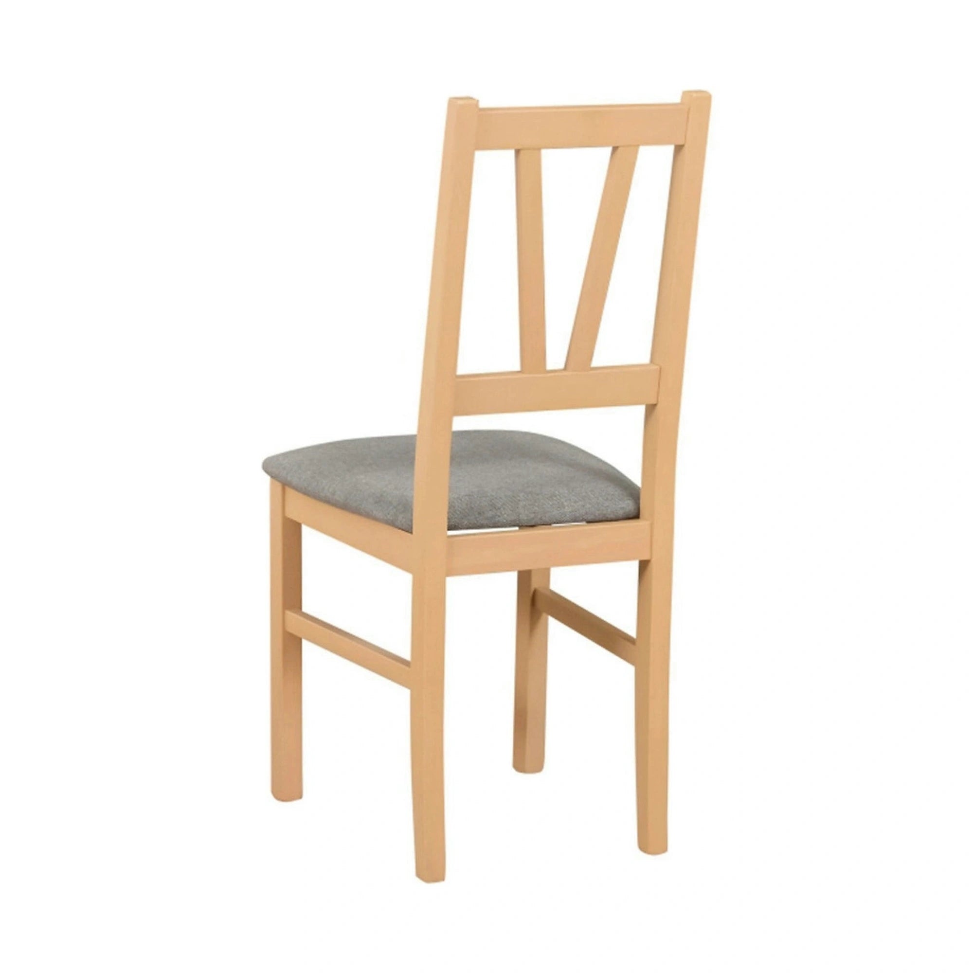 Scaun FILO, stejar sonoma/gri, stofa clasica/lemn, 43x50x94 cm