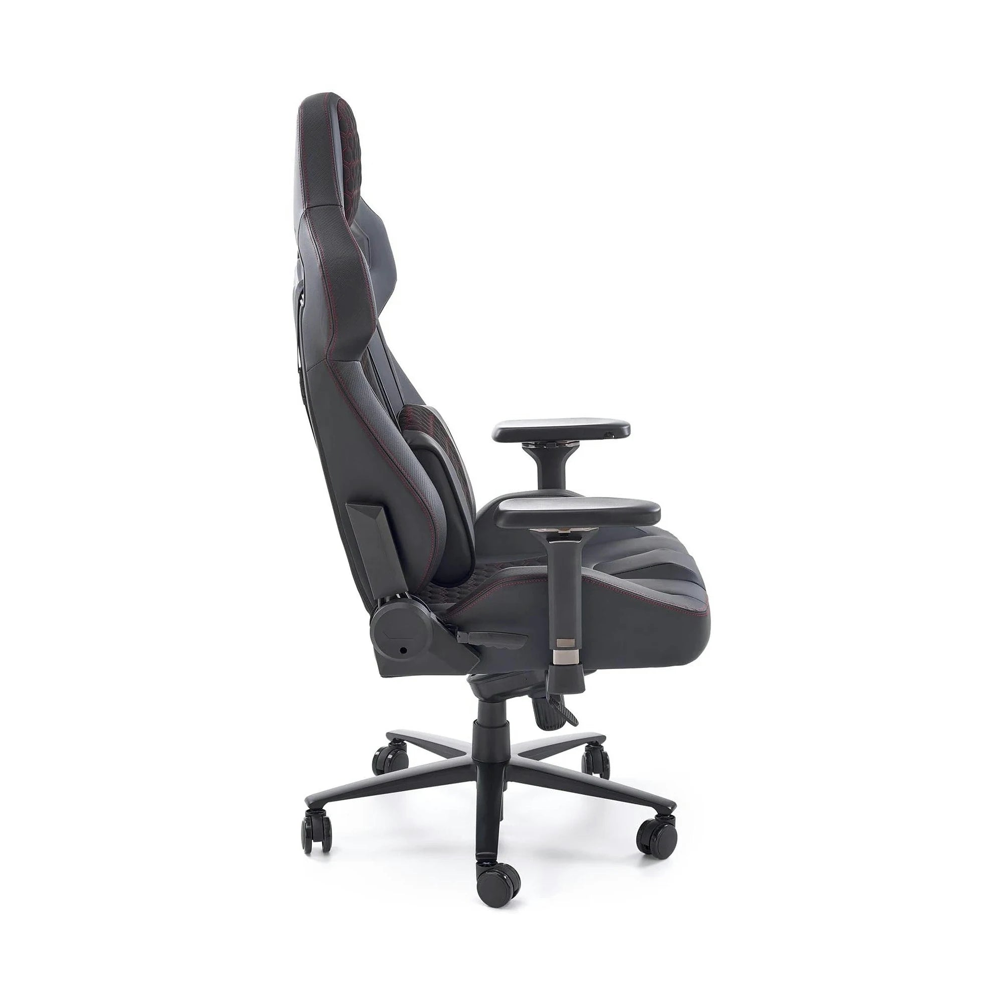 Scaun gaming BALDUR, negru, piele ecologica/metal, 80x75x129/134 cm