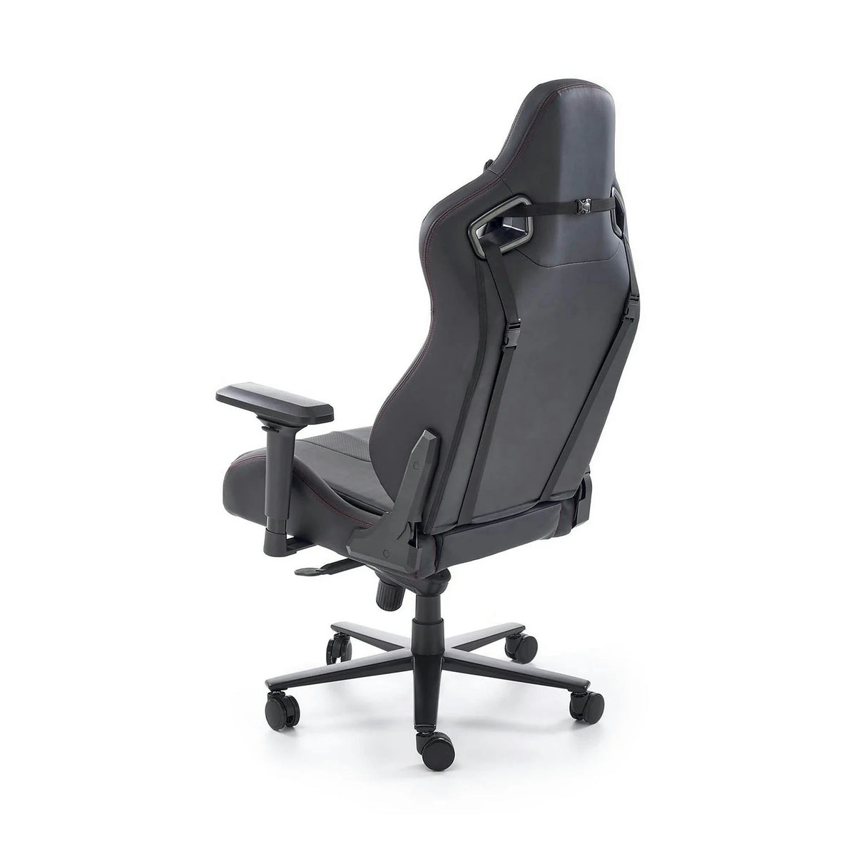 Scaun gaming CHAVEZ, negru, piele ecologica, 77x70x129/135 cm