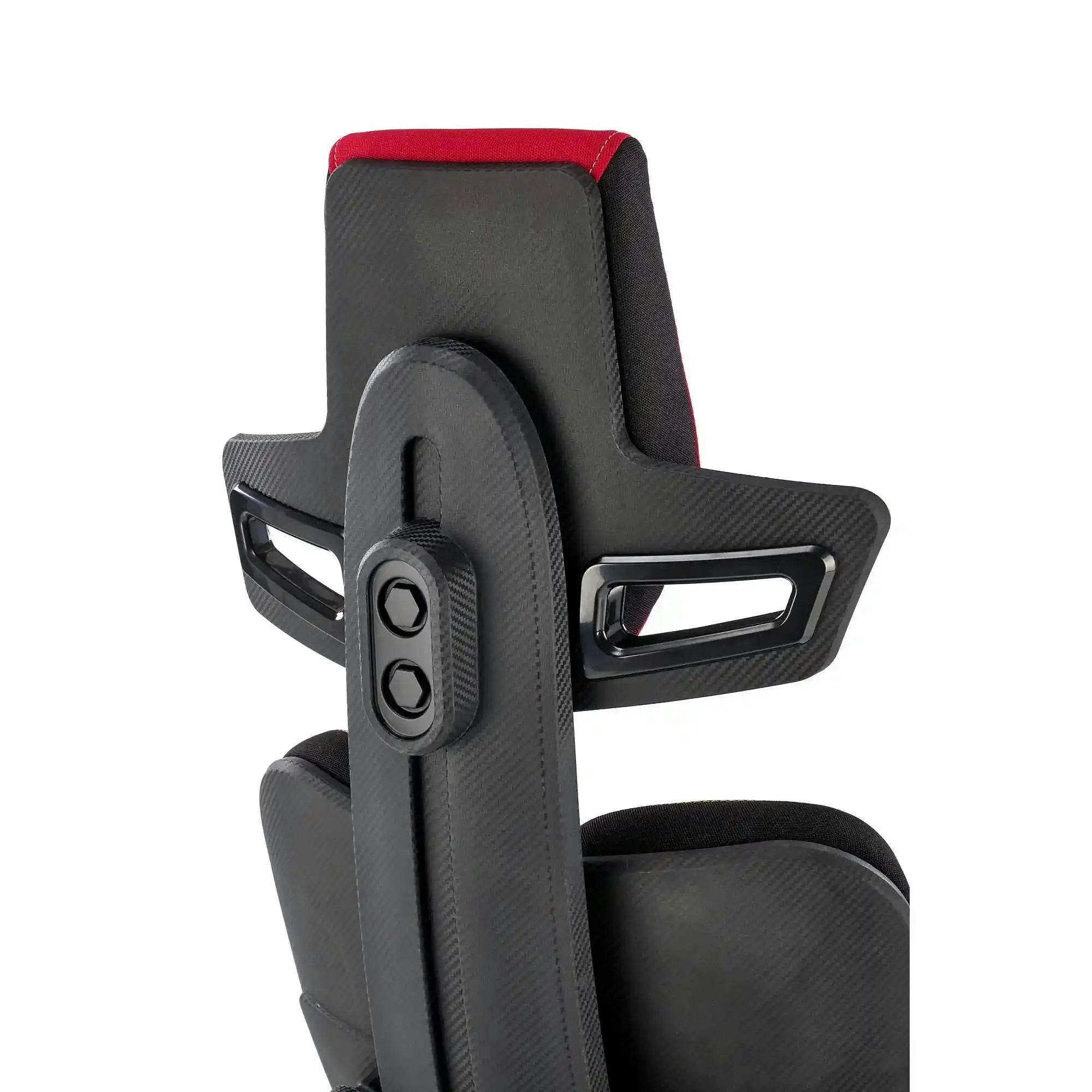 Scaun gaming NITRO 2, rosu/negru, material textil, 66x68x130/137 cm