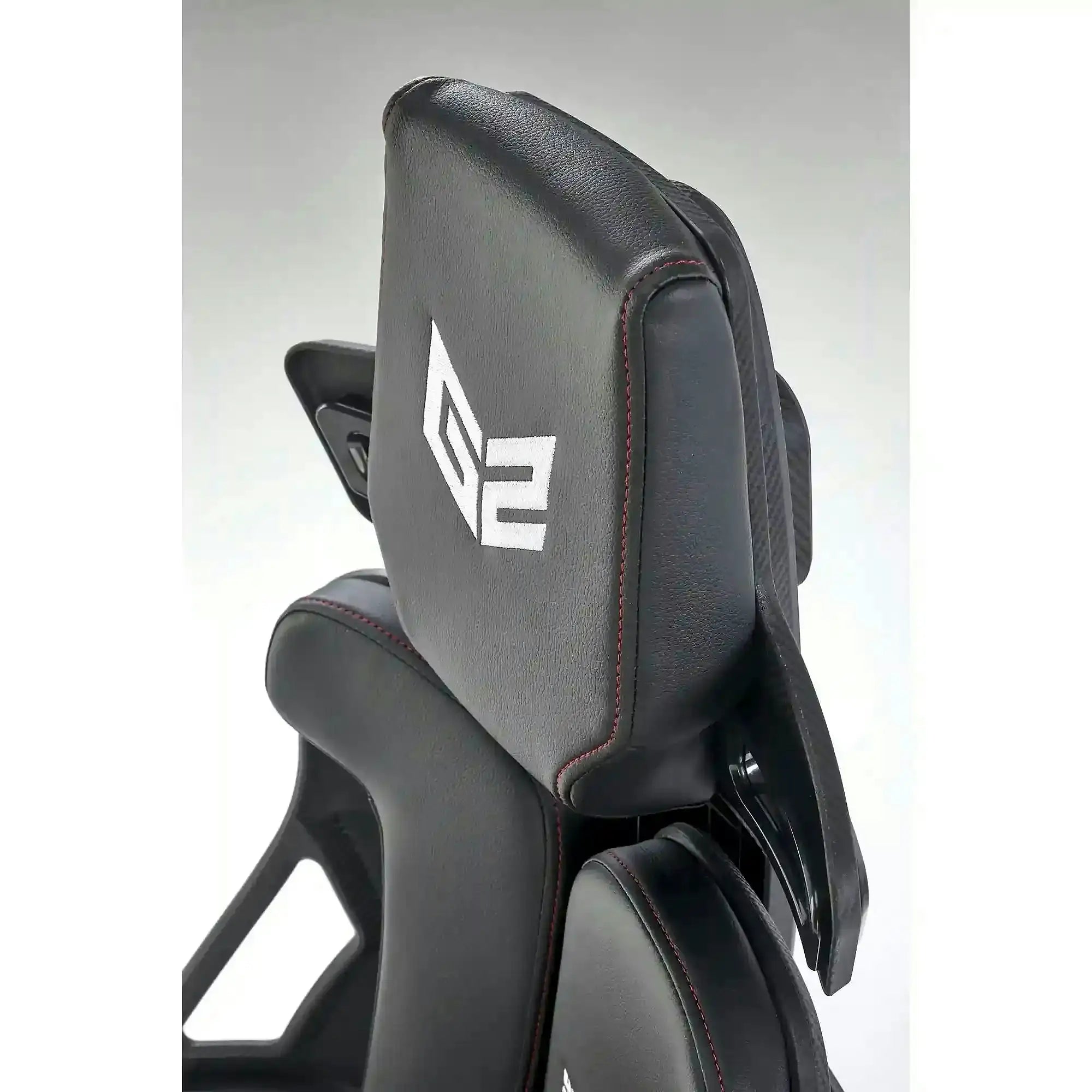 Scaun gaming NITRO, negru/rosu, piele ecologica/material textil, 66x68x130/137 cm