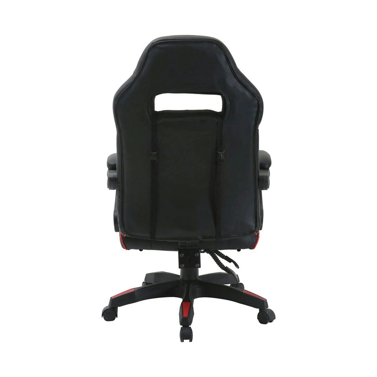 Scaun gaming RIKU, negru, piele ecologica, 71x64x112/122 cm