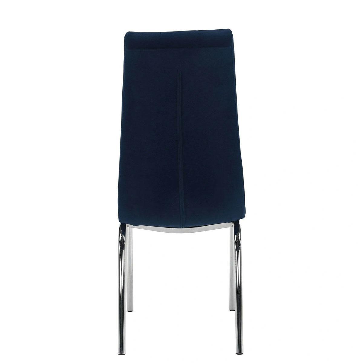 Scaun GERDA NEW, albastru, stofa clasica/metal, 42x58x103 cm