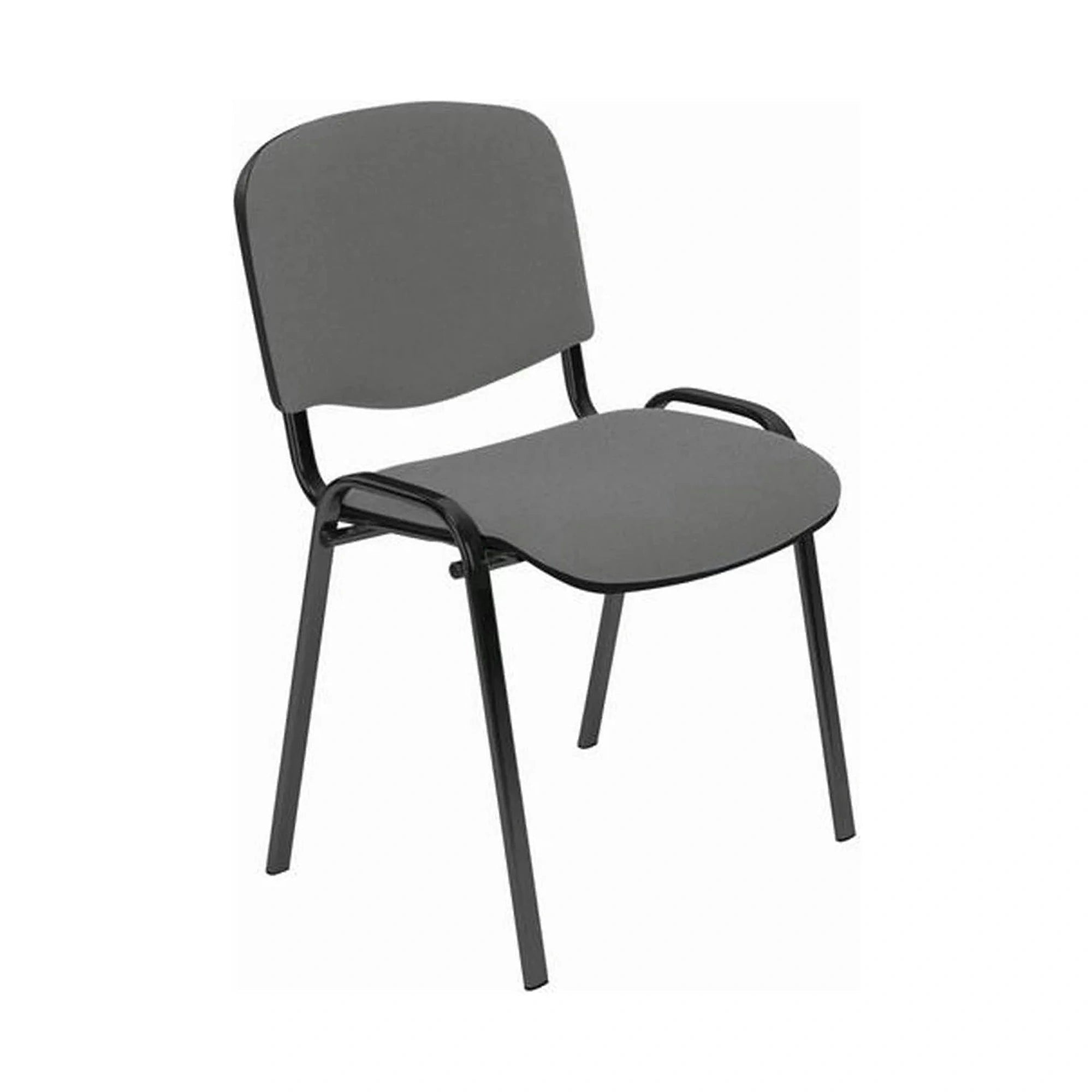 Scaun ISO, gri/negru, stofa, 53x55x82 cm