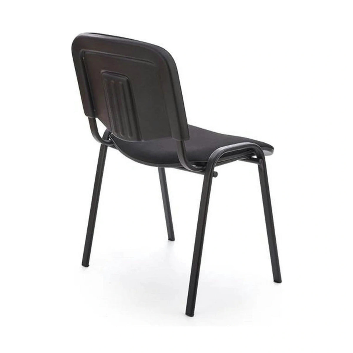 Scaun ISO, negru, stofa, 53x55x82 cm