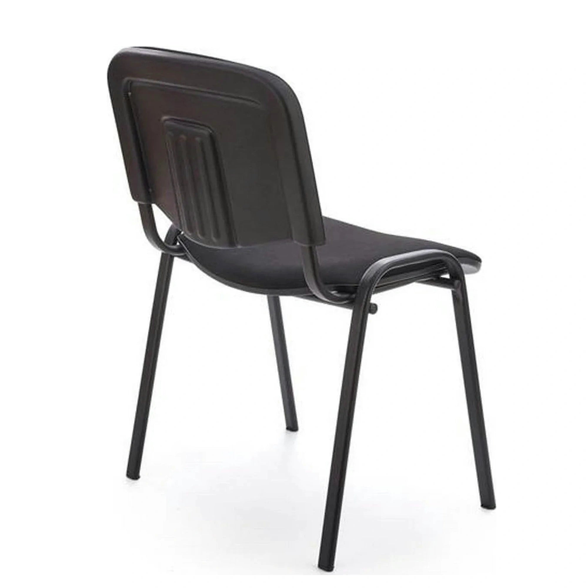 Scaun ISO, negru, stofa, 53x55x82 cm