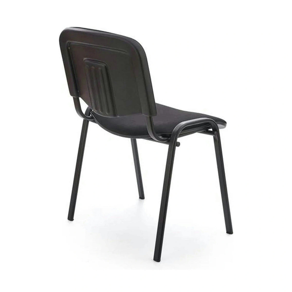 Scaun ISO, negru, stofa, 53x55x82 cm