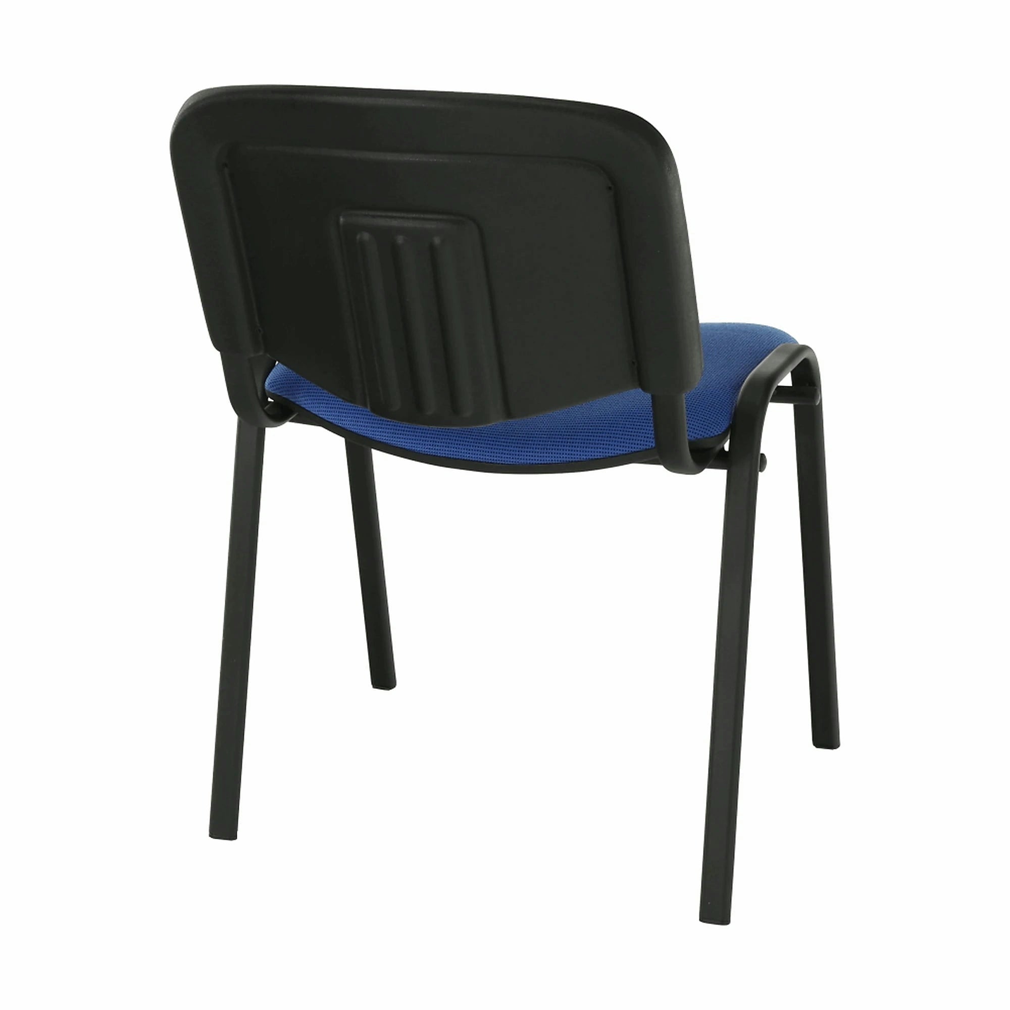 Scaun ISO NEW, albastru/negru, stofa clasica/metal, 53x58x83 cm