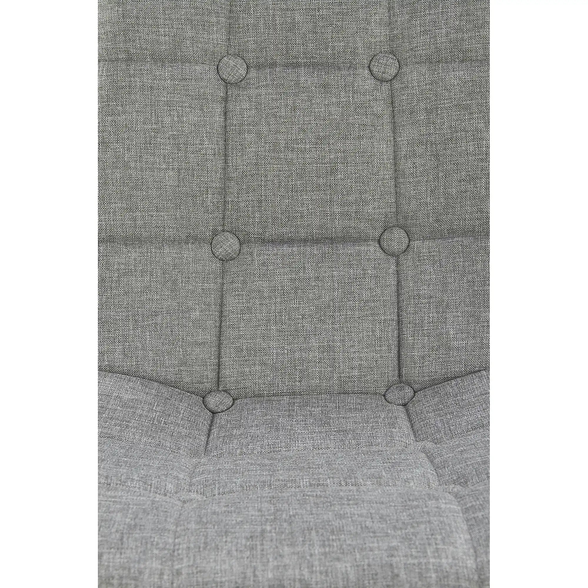 Scaun K316, gri/stejar, stofa clasica/metal, 44x56x87 cm