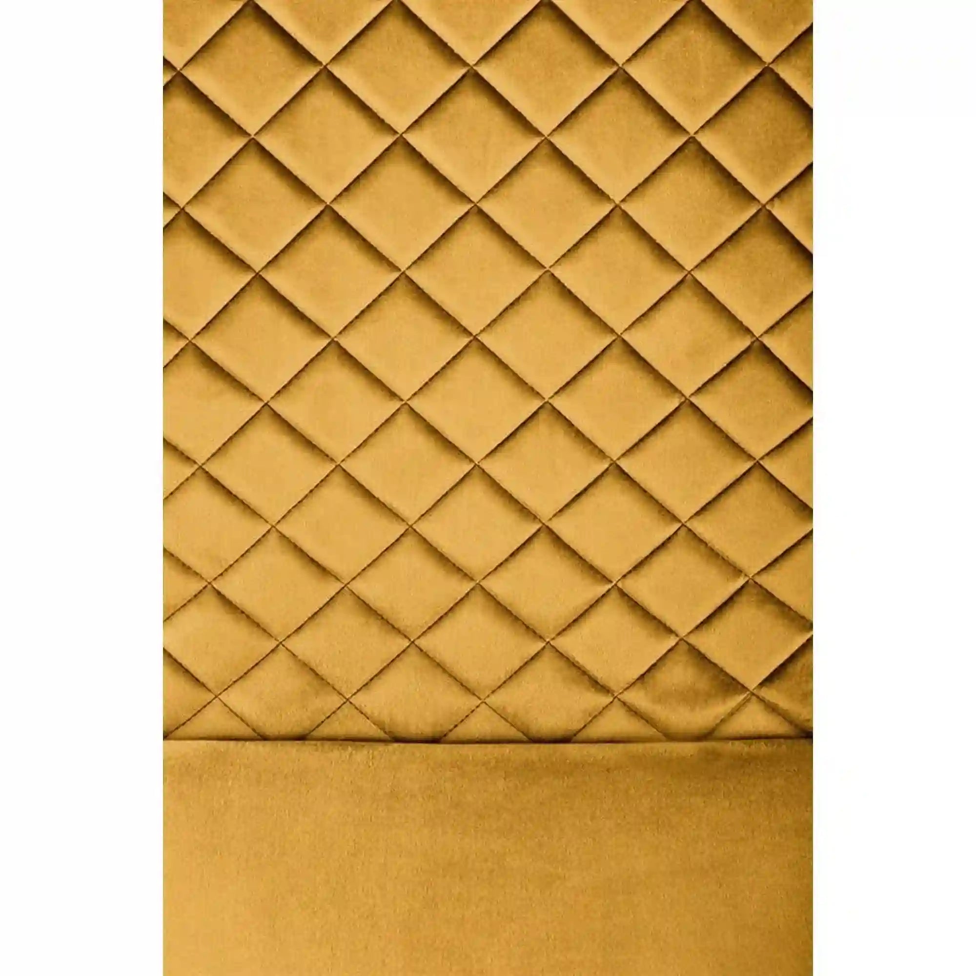 Scaun K442, galben mustar/negru, stofa catifelata/metal, 46x61x102 cm