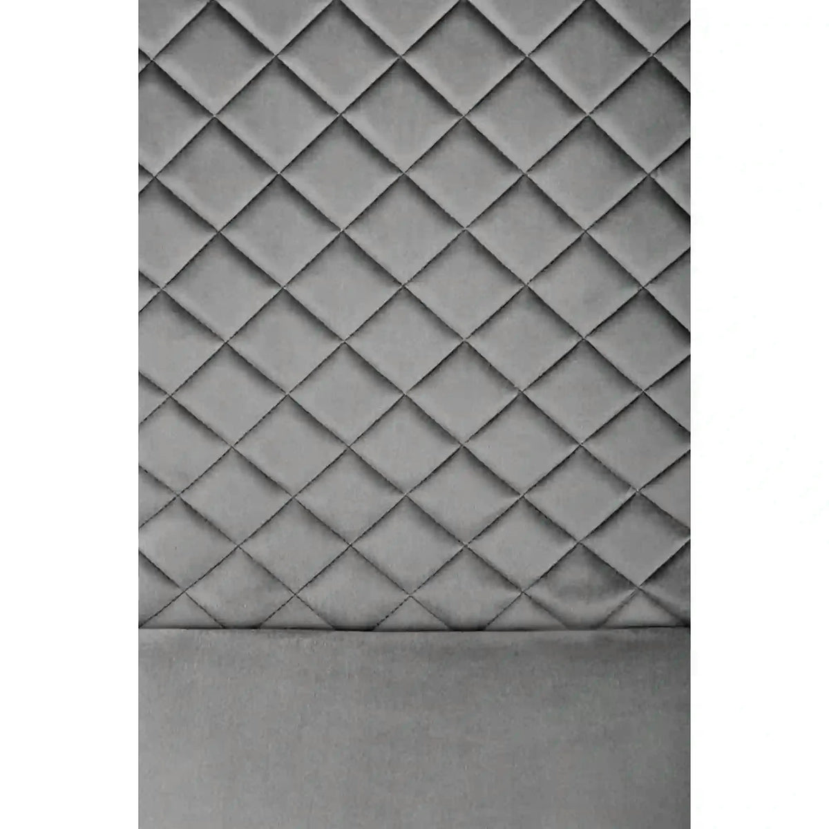 Scaun K442, gri/negru, stofa catifelata/metal, 46x61x102 cm