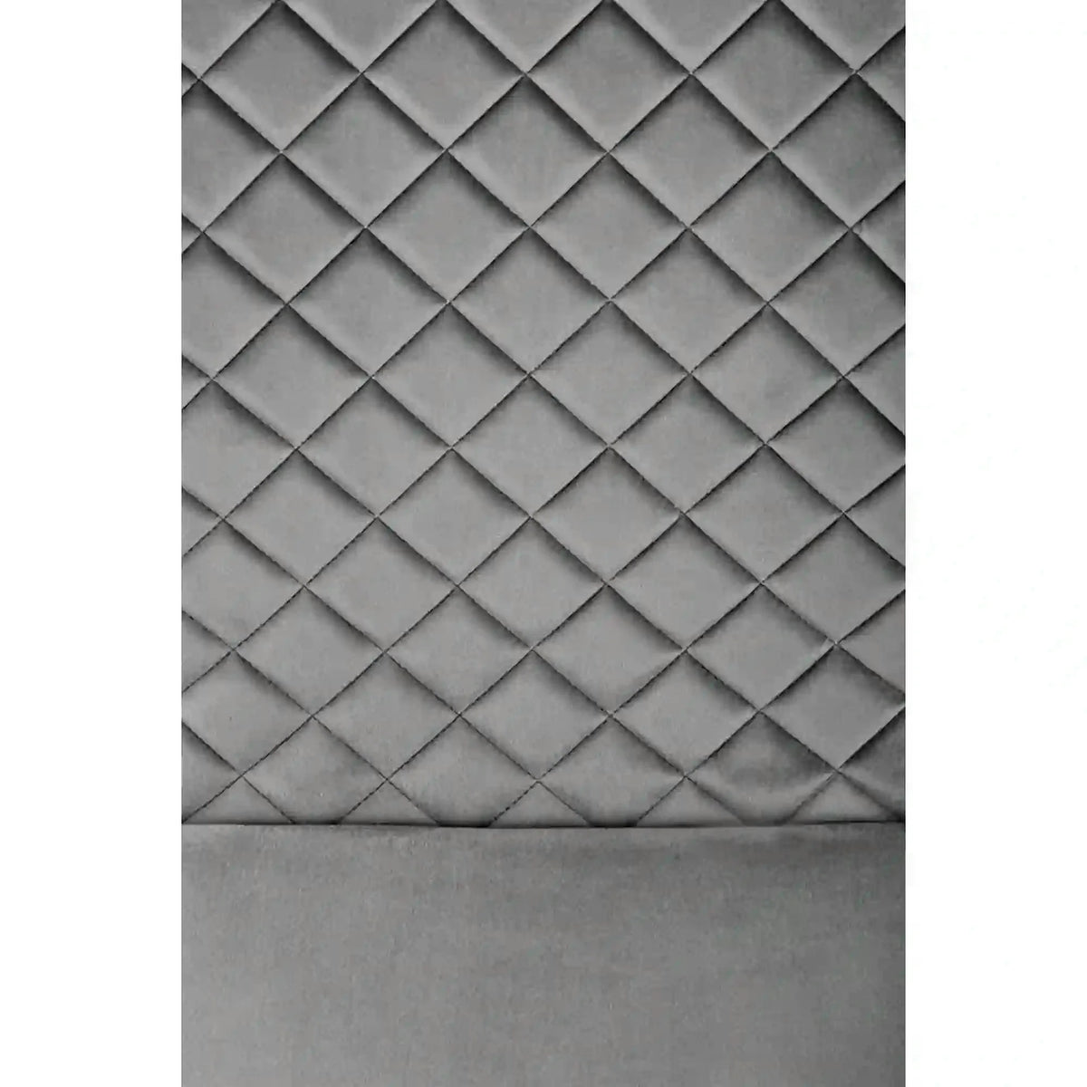 Scaun K442, gri/negru, stofa catifelata/metal, 46x61x102 cm