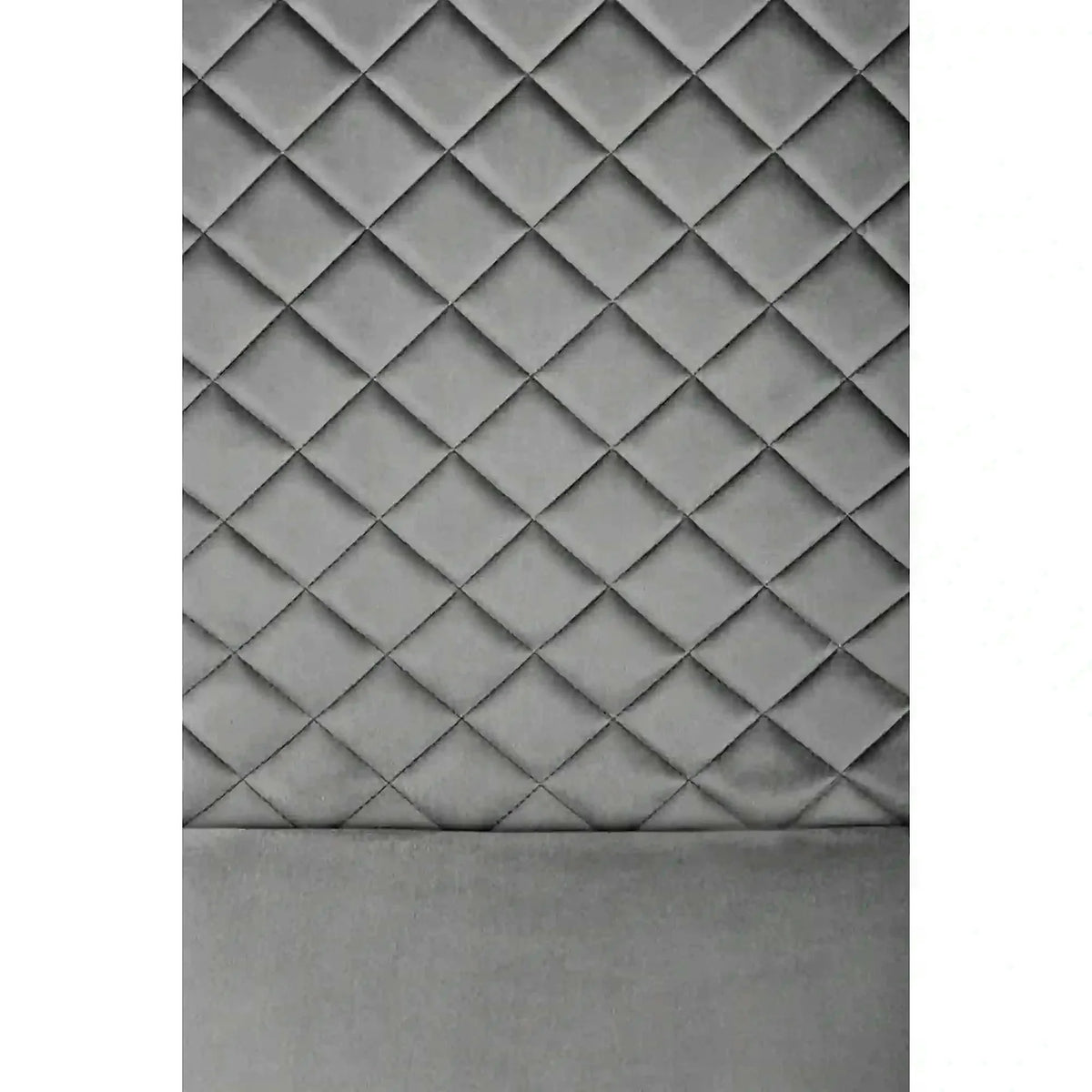 Scaun K442, gri/negru, stofa catifelata/metal, 46x61x102 cm