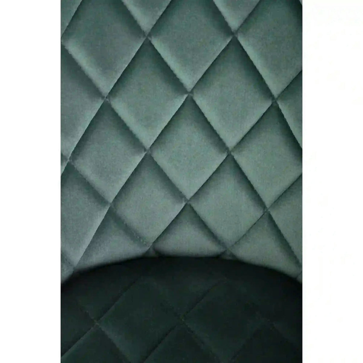 Scaun K450, verde/negru, stofa catifelata/metal, 44x58x85 cm