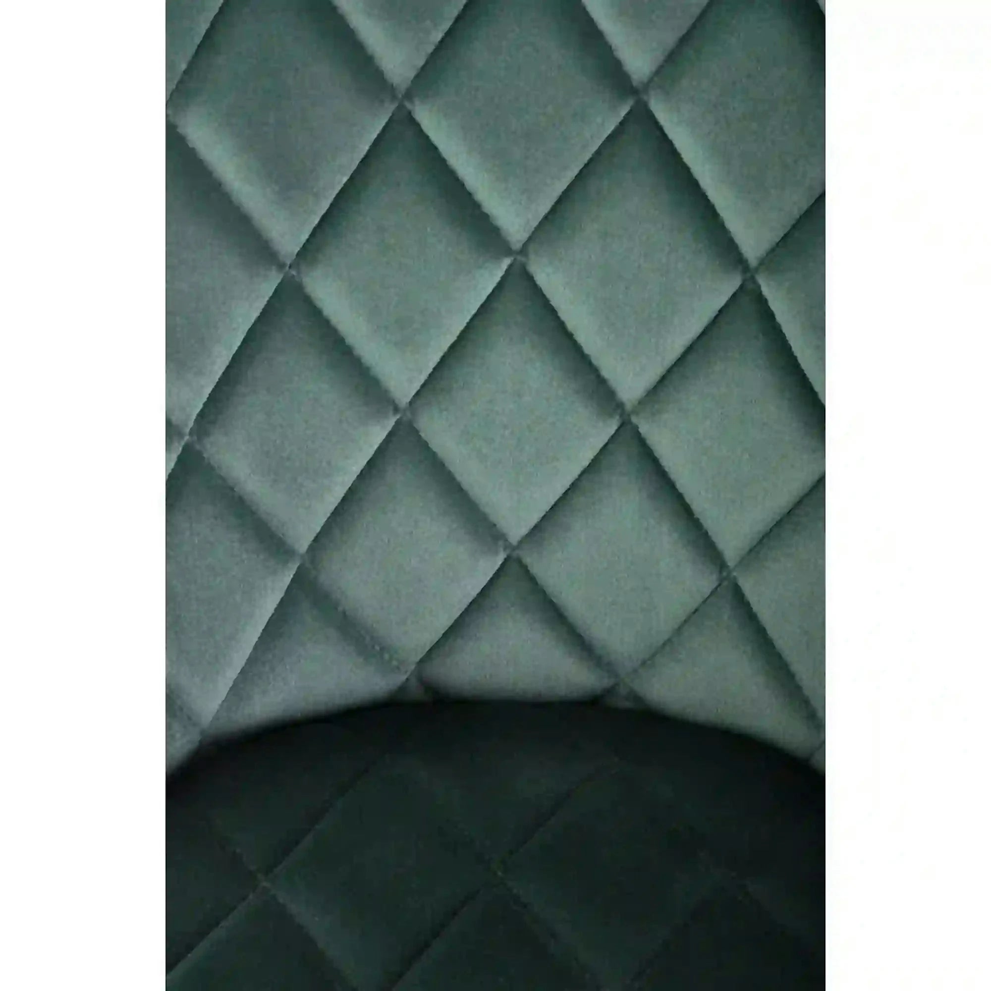 Scaun K450, verde/negru, stofa catifelata/metal, 44x58x85 cm