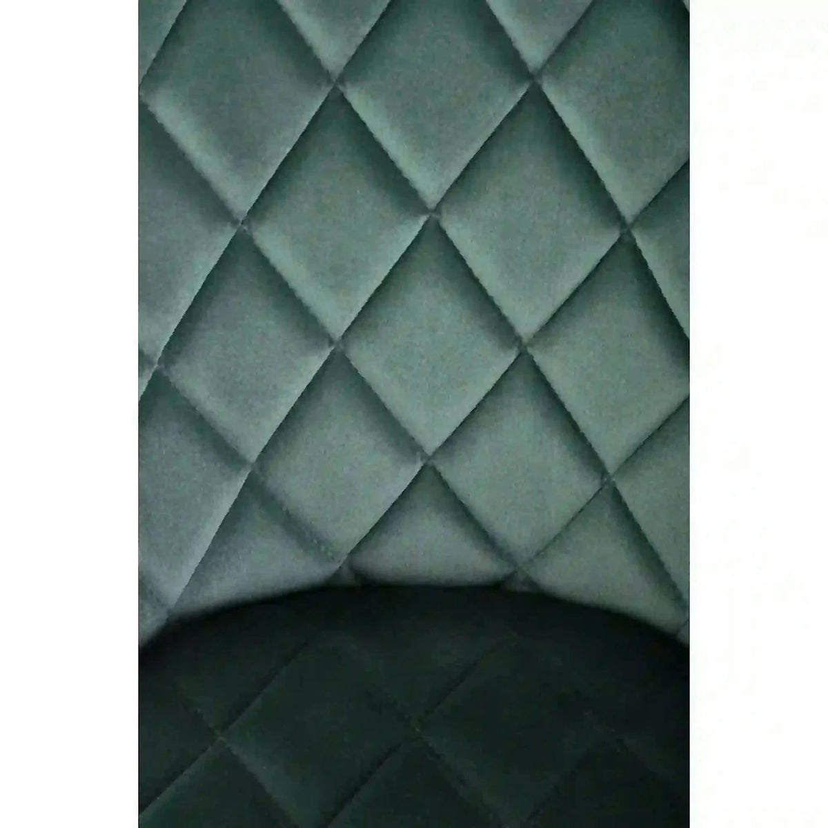 Scaun K450, verde/negru, stofa catifelata/metal, 44x58x85 cm