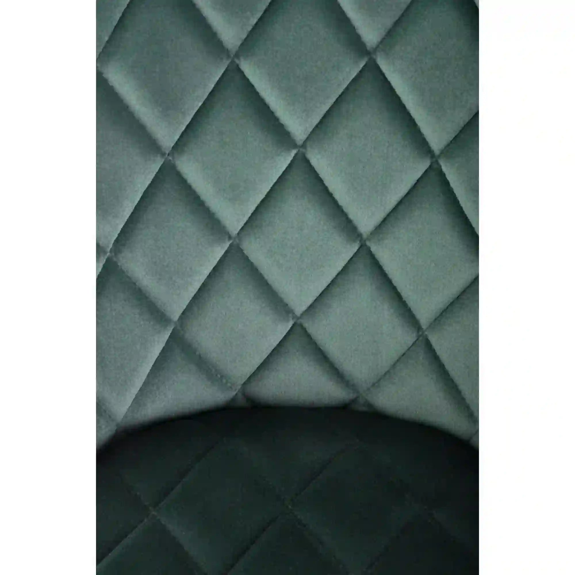 Scaun K450, verde/negru, stofa catifelata/metal, 44x58x85 cm