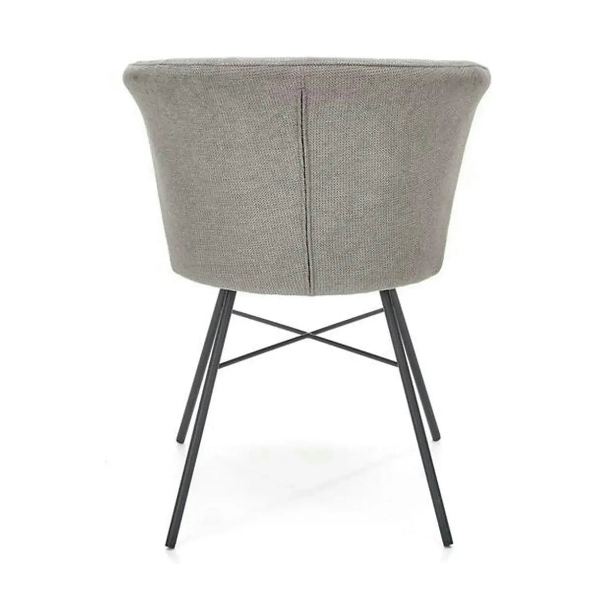 Scaun K459, gri/negru, stofa clasica/metal, 60x59x78 cm