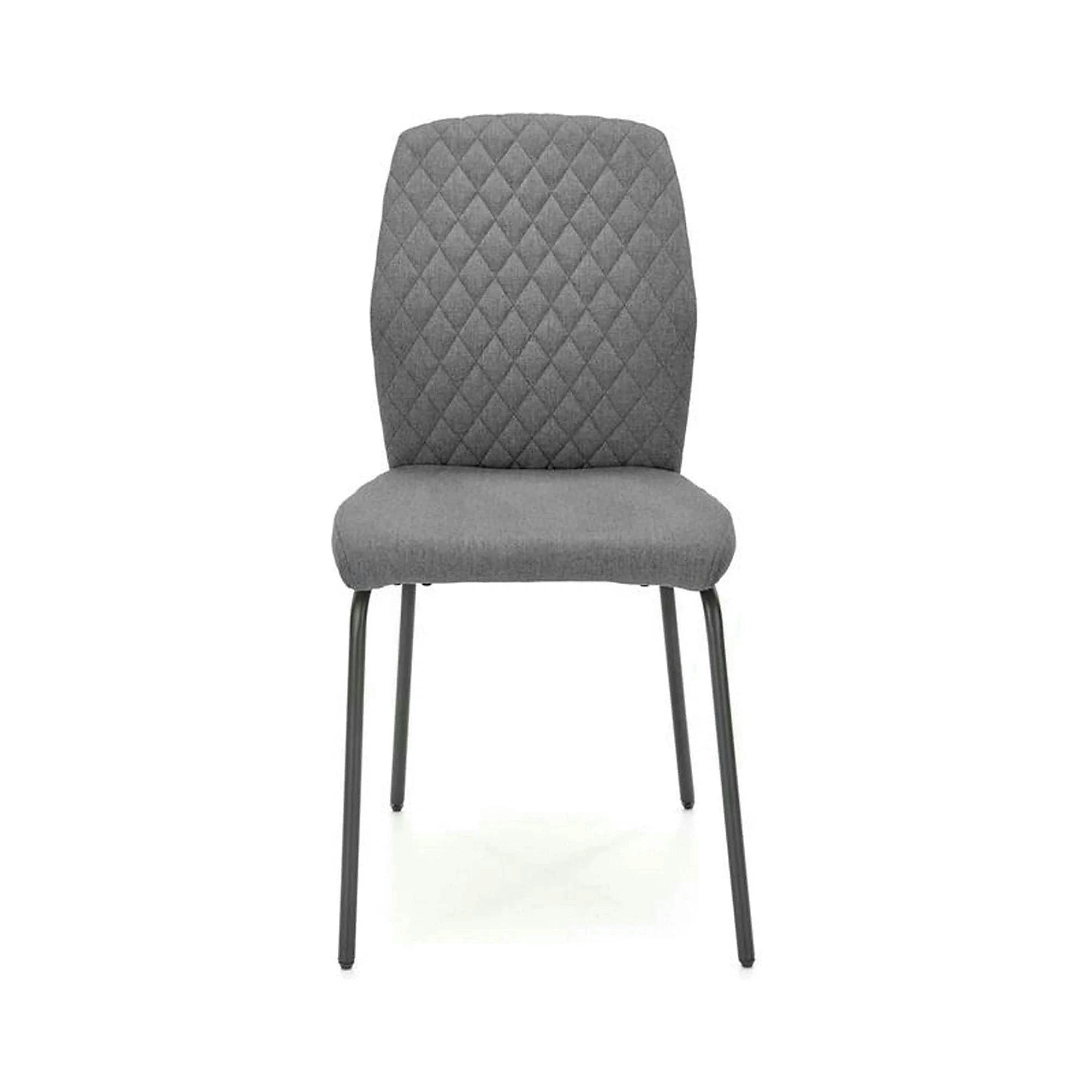 Scaun K461, gri/negru, stofa clasica, 46x56x92 cm