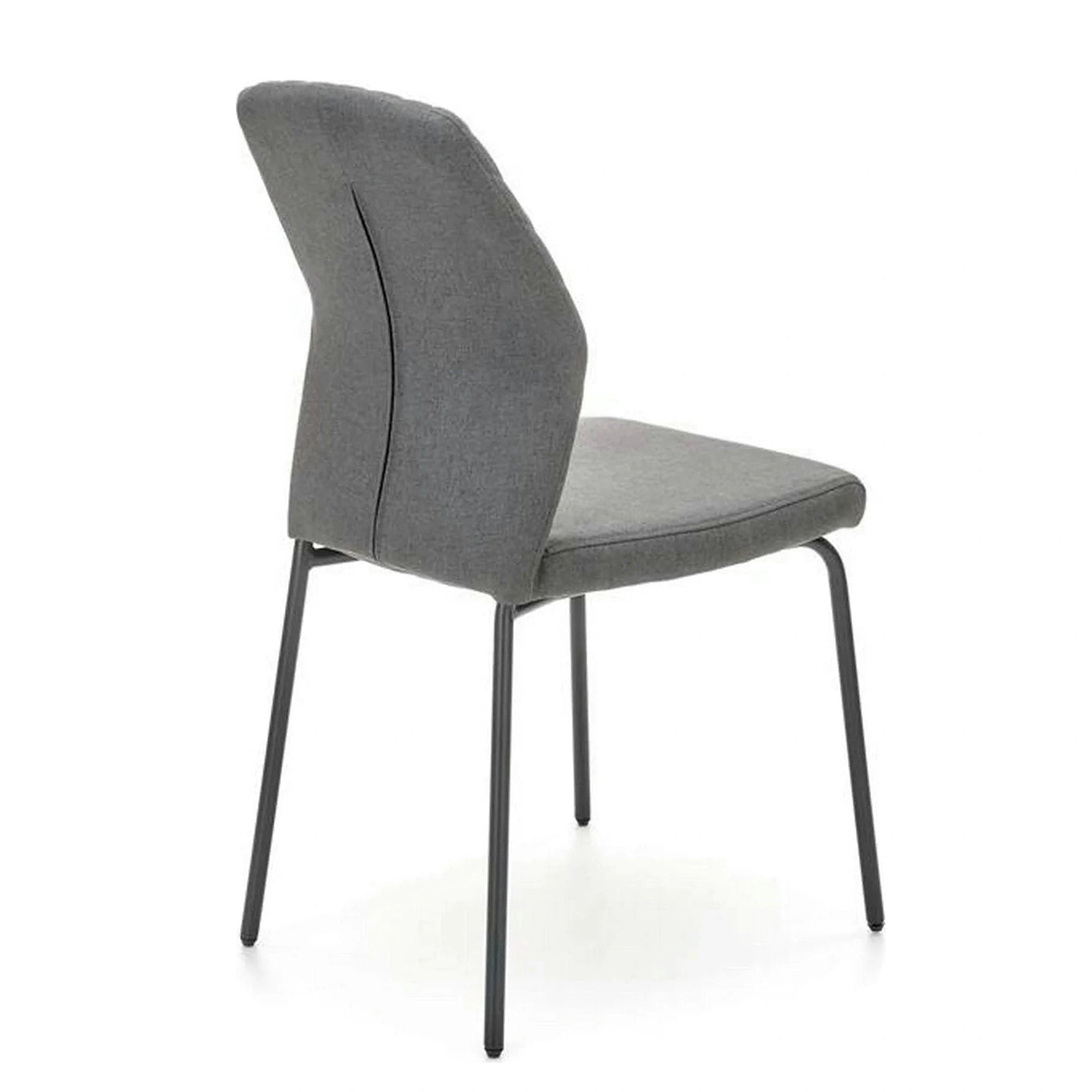 Scaun K461, gri/negru, stofa clasica, 46x56x92 cm