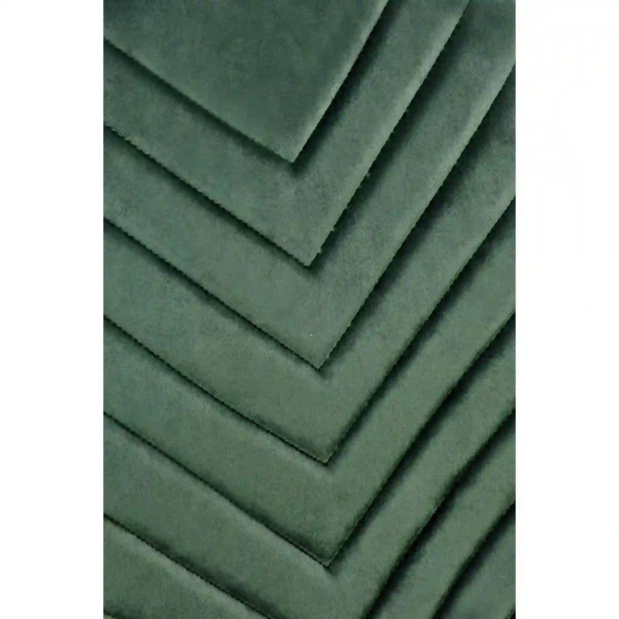 Scaun K462, verde inchis/negru, stofa catifelata/metal, 45x57x82 cm