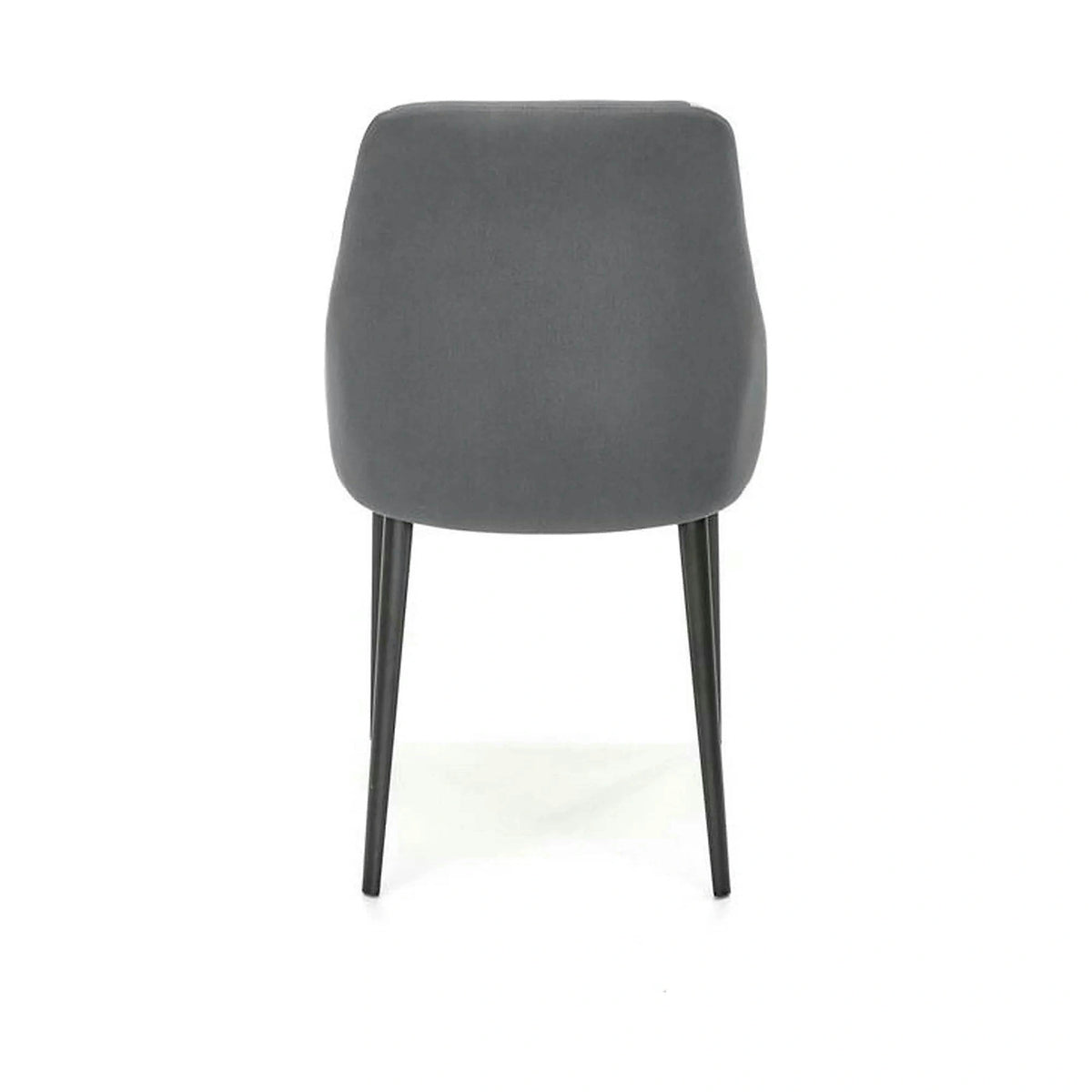 Scaun K470, gri/negru, stofa clasica/metal, 48x62x85 cm