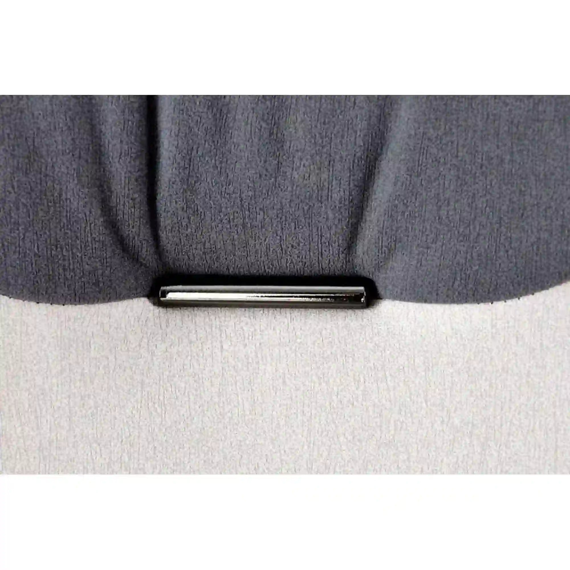 Scaun K470, gri/negru, stofa clasica/metal, 48x62x85 cm