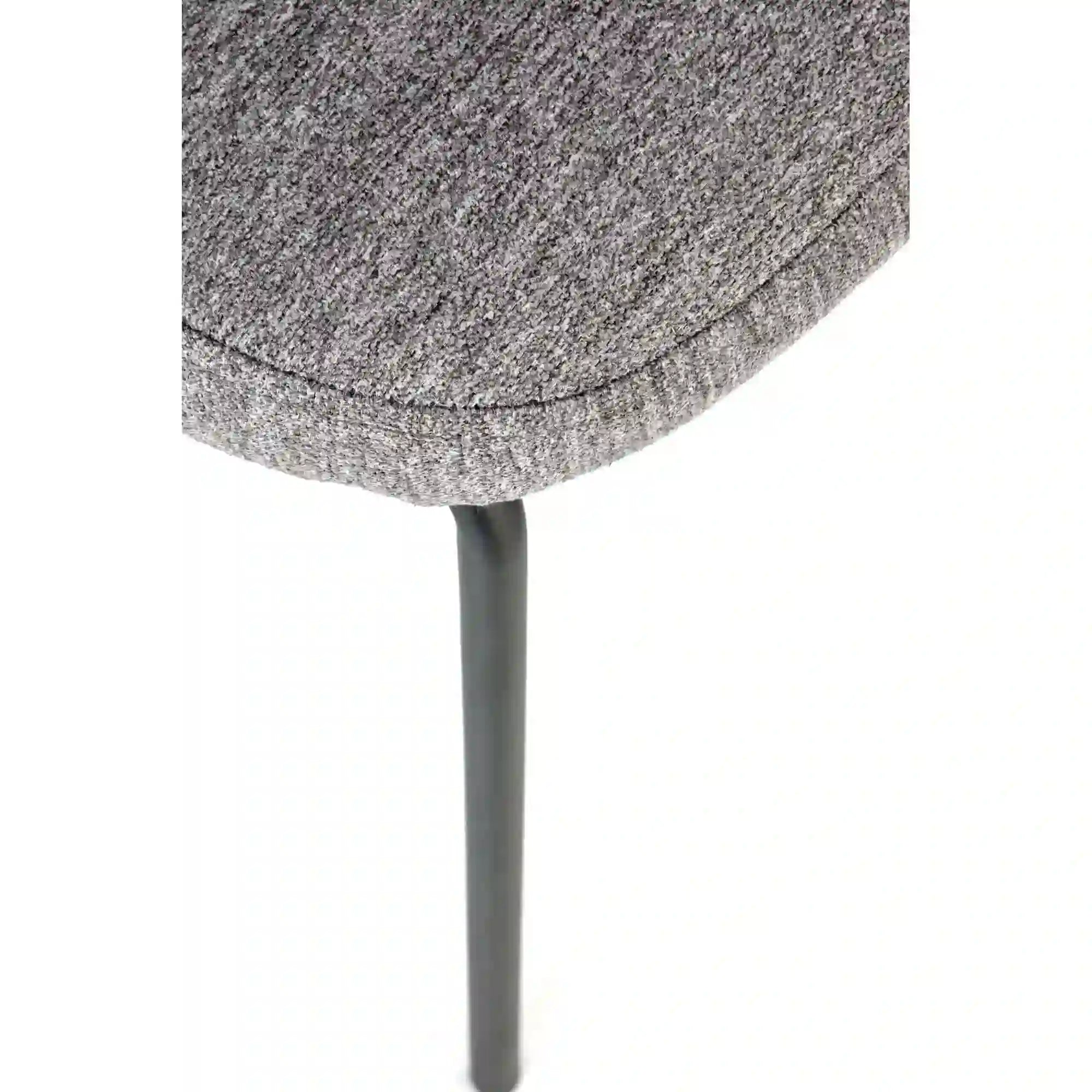 Scaun K471, gri/negru, stofa/piele ecologica, 50x58x85 cm