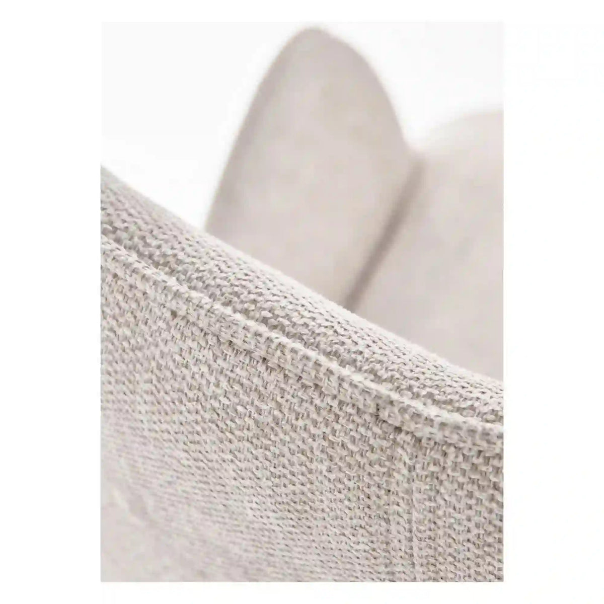 Scaun K481, alb/negru, stofa clasica/metal, 54x60x83 cm