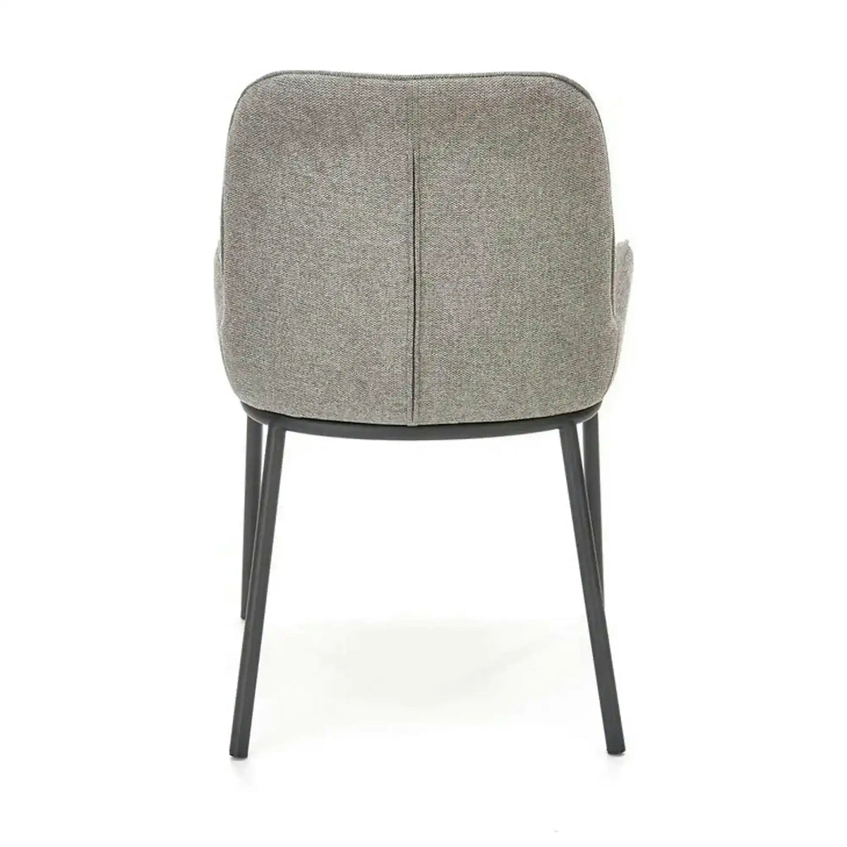 Scaun K481, gri/negru, stofa clasica/metal, 54x60x83 cm