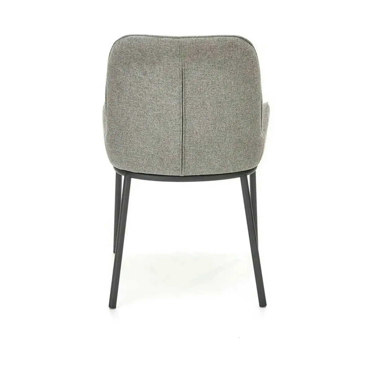 Scaun K481, gri/negru, stofa clasica/metal, 54x60x83 cm