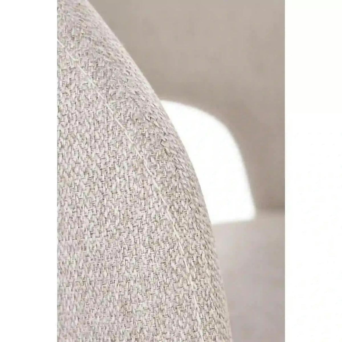 Scaun K486, bej/alb, stofa clasica/metal, 51x57x77 cm