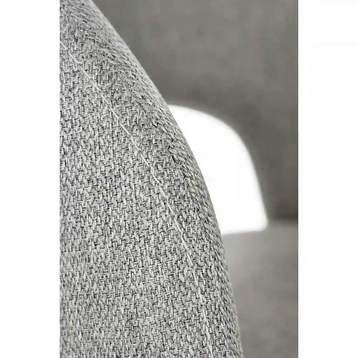 Scaun K486, gri/alb, stofa clasica/metal, 51x57x77 cm