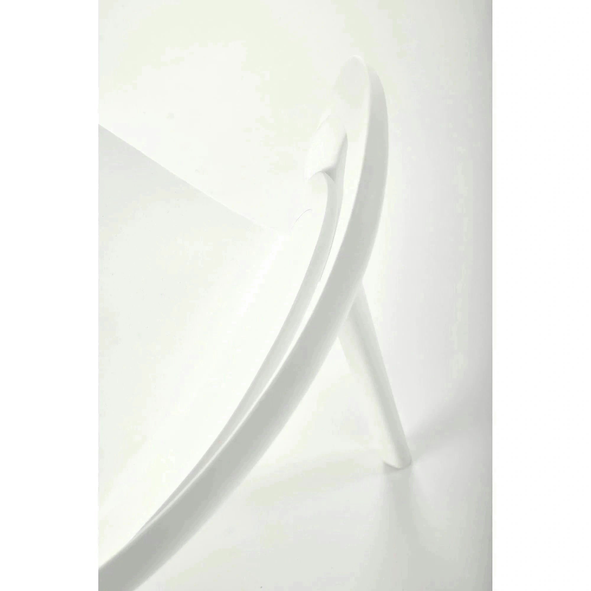 Scaun K490, alb, polipropilena, 46x55x80 cm