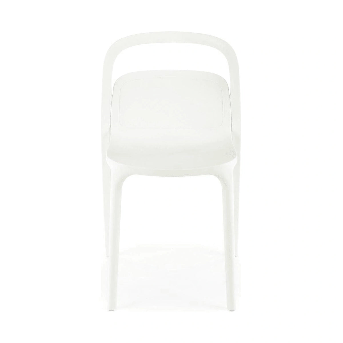 Scaun K490, alb, polipropilena, 46x55x80 cm