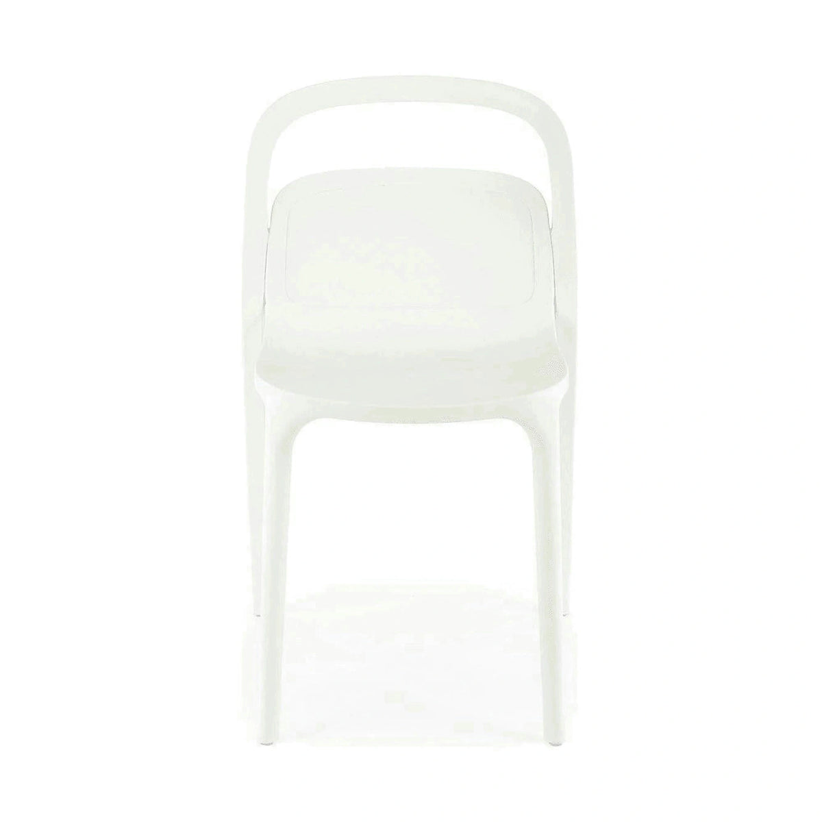 Scaun K490, alb, polipropilena, 46x55x80 cm