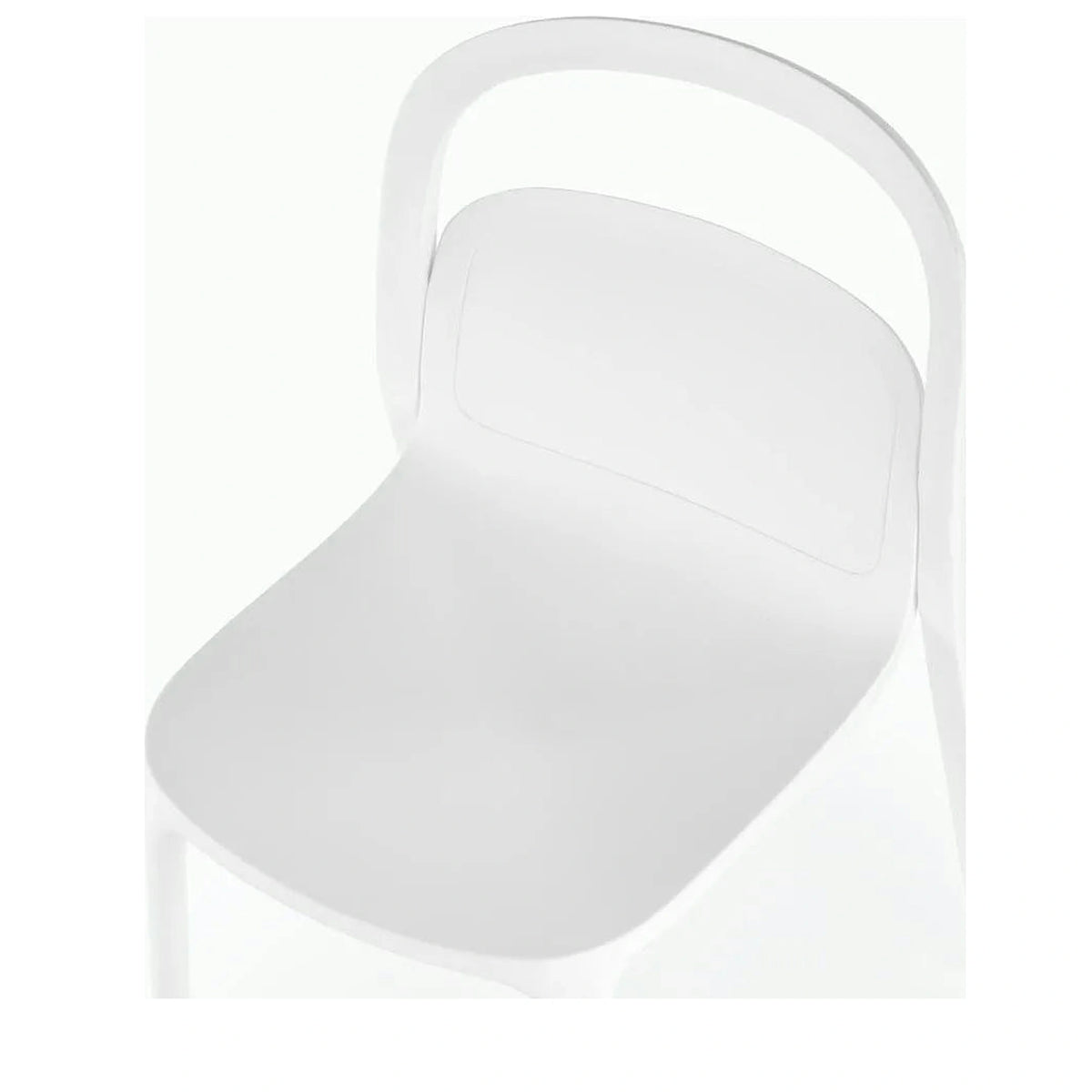 Scaun K490, alb, polipropilena, 46x55x80 cm