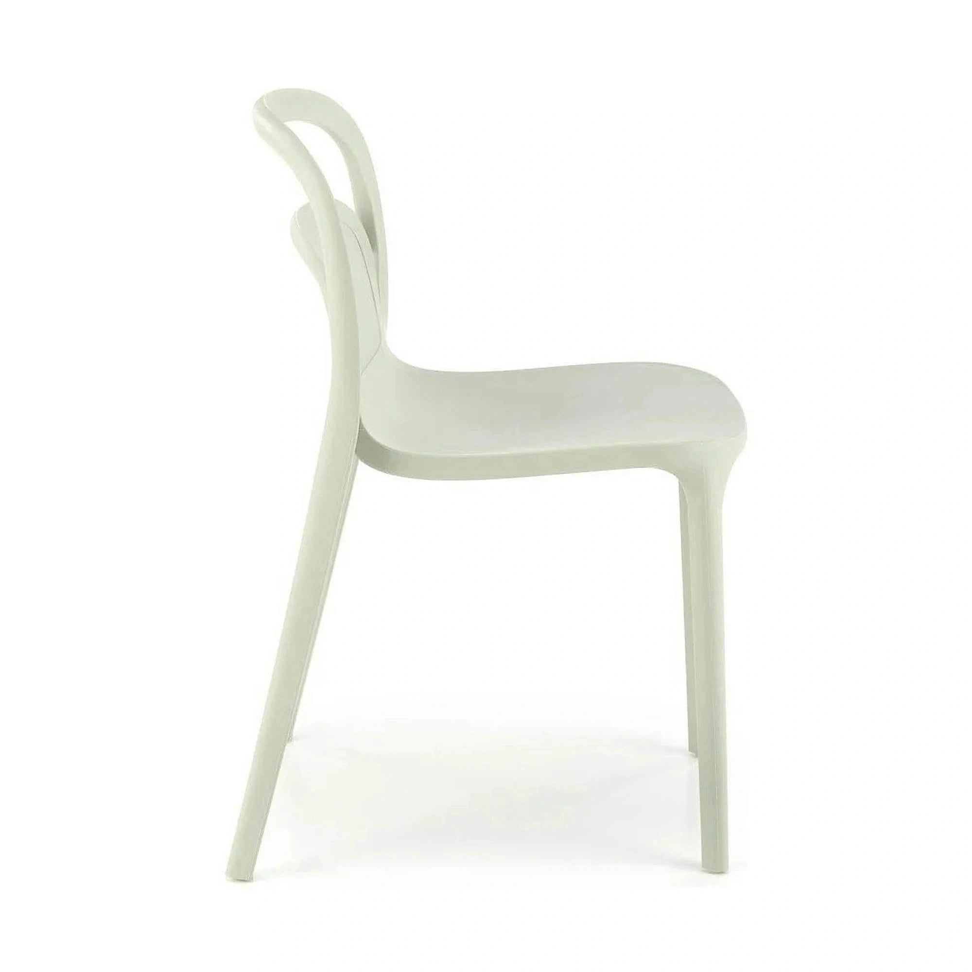 Scaun K490, verde menta, polipropilena, 46x55x80 cm