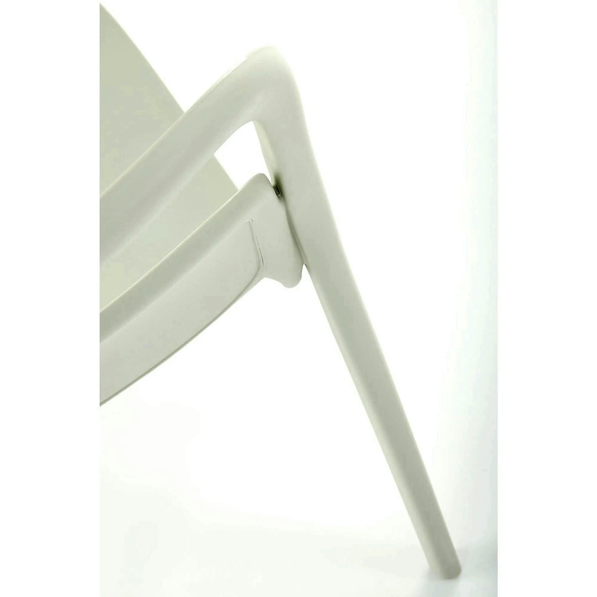 Scaun K490, verde menta, polipropilena, 46x55x80 cm