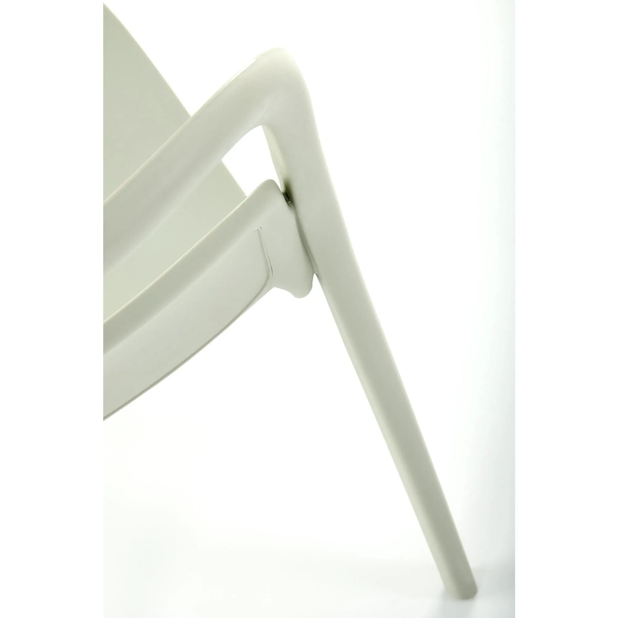 Scaun K490, verde menta, polipropilena, 46x55x80 cm