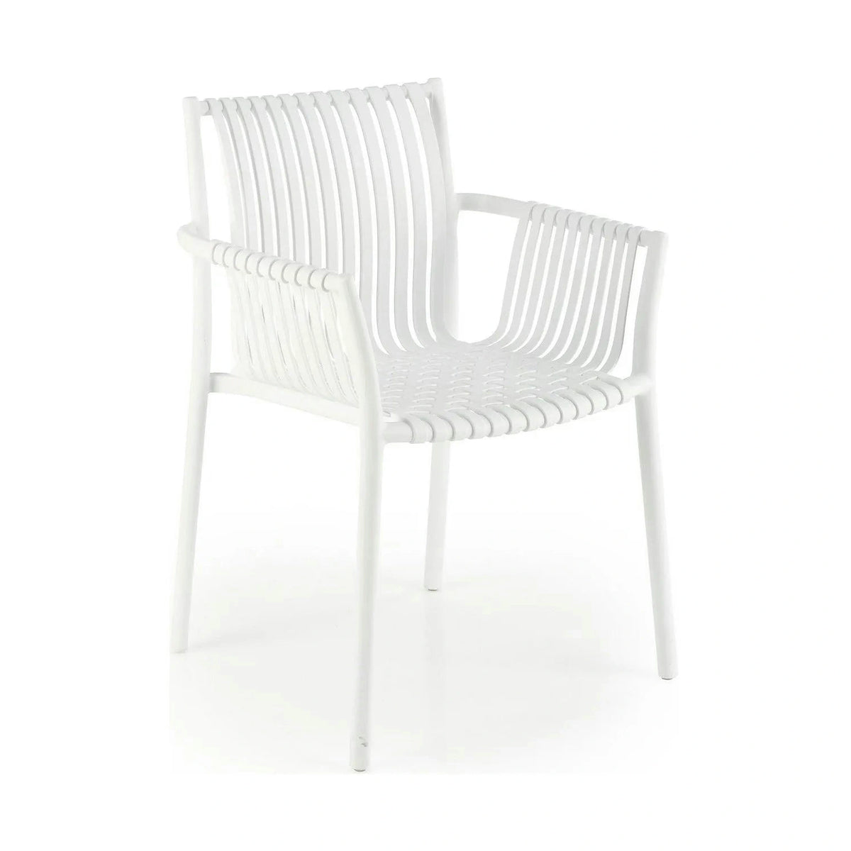 Scaun K492, alb, polipropilena, 60X56X84 cm