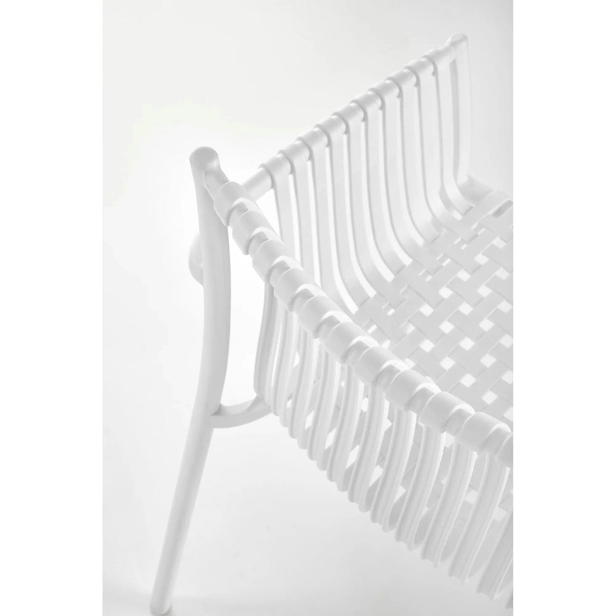 Scaun K492, alb, polipropilena, 60X56X84 cm
