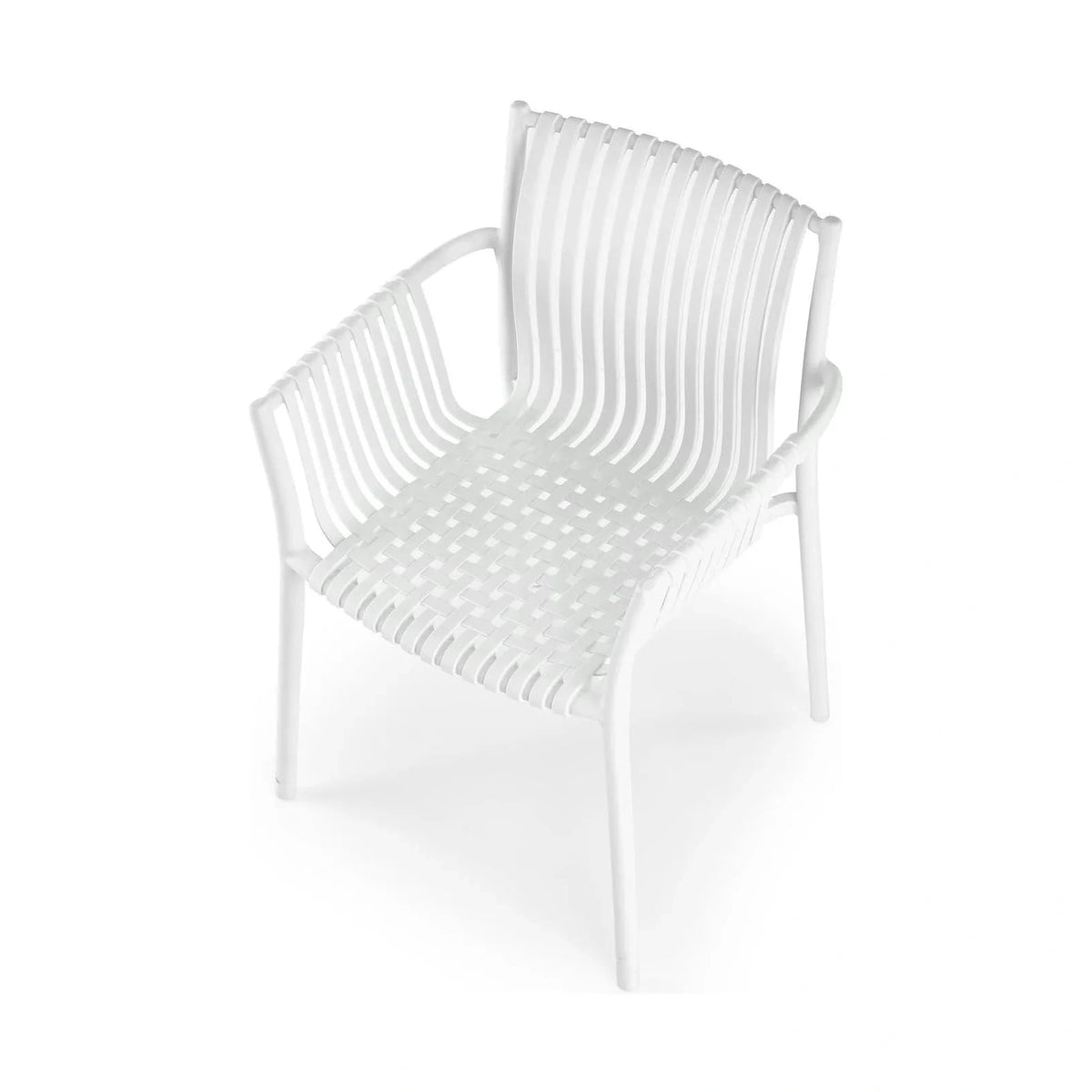 Scaun K492, alb, polipropilena, 60X56X84 cm