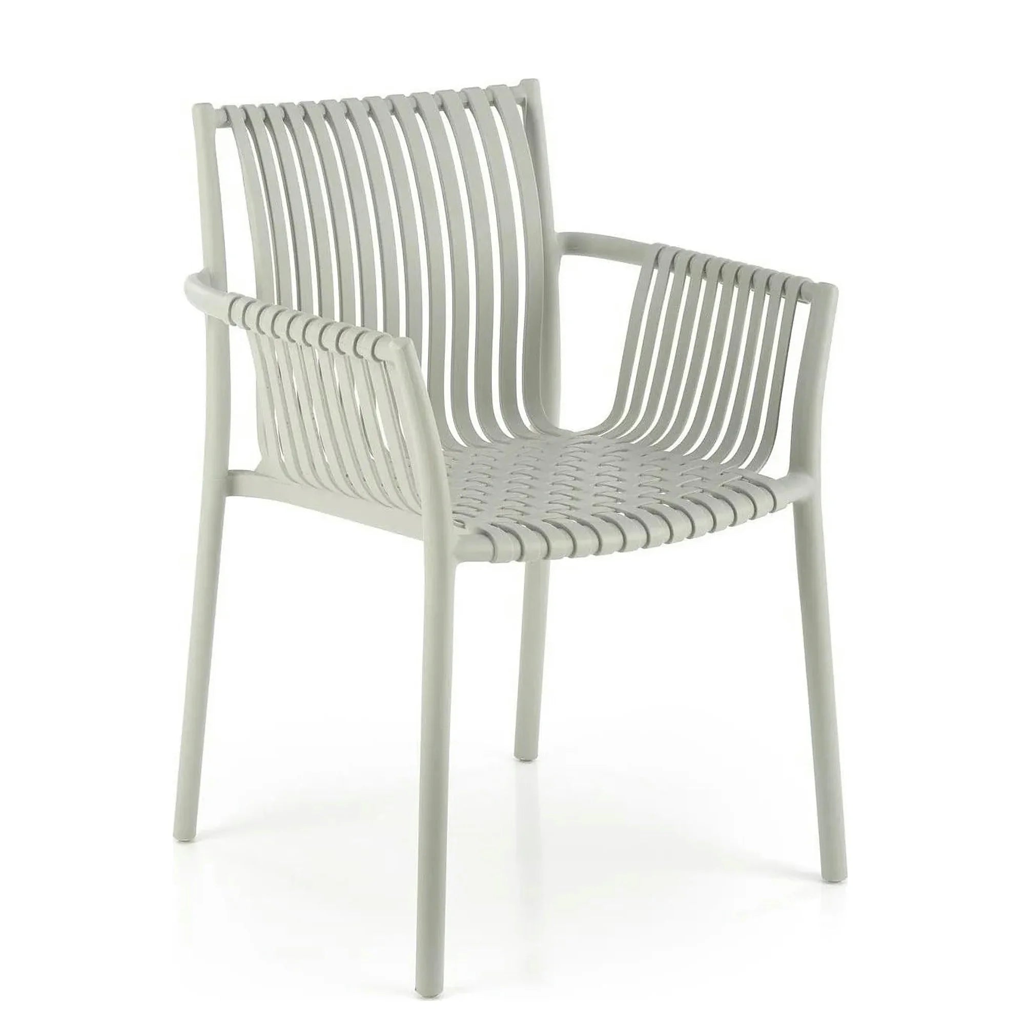 Scaun K492, gri, polipropilen, 60X56X84 cm