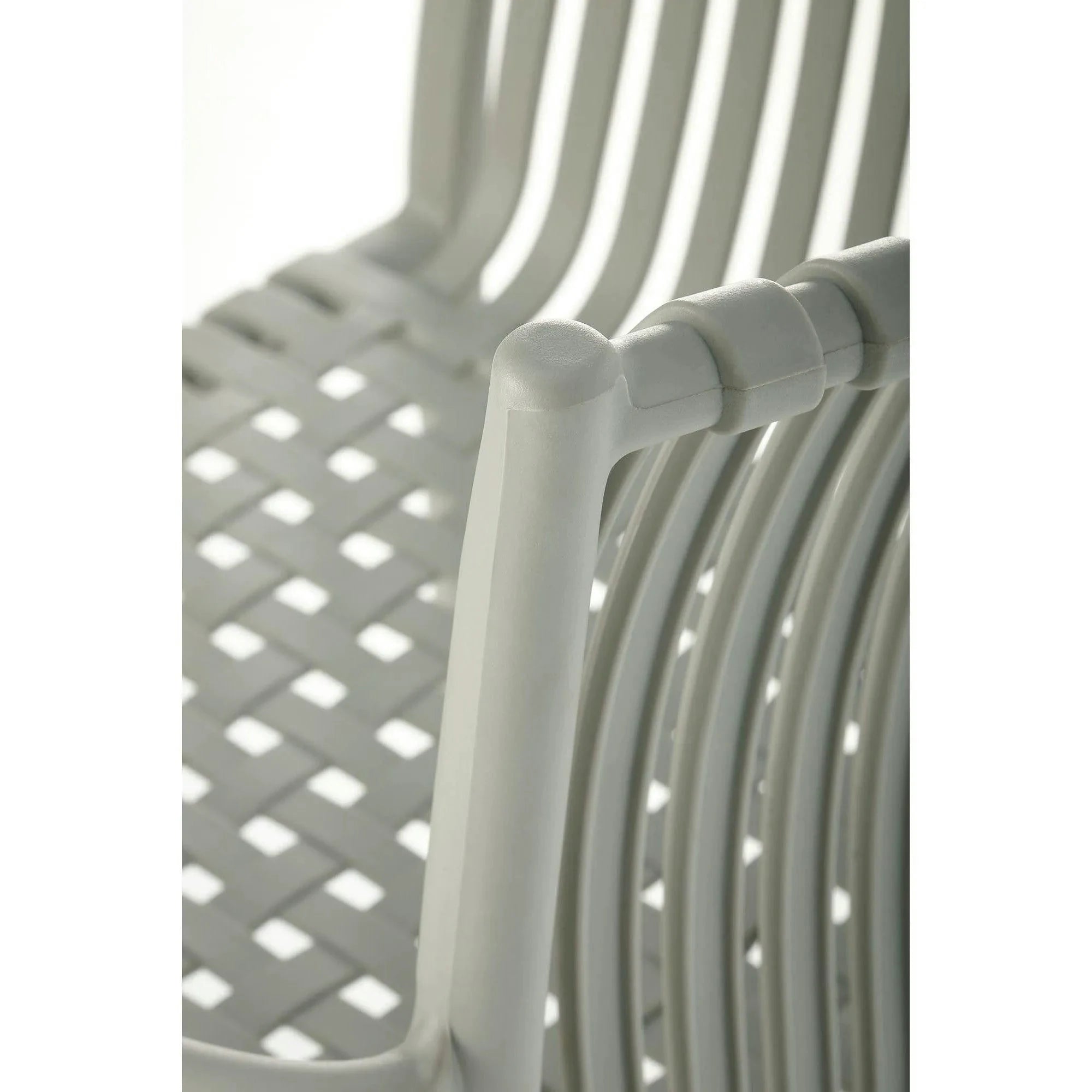 Scaun K492, gri, polipropilen, 60X56X84 cm