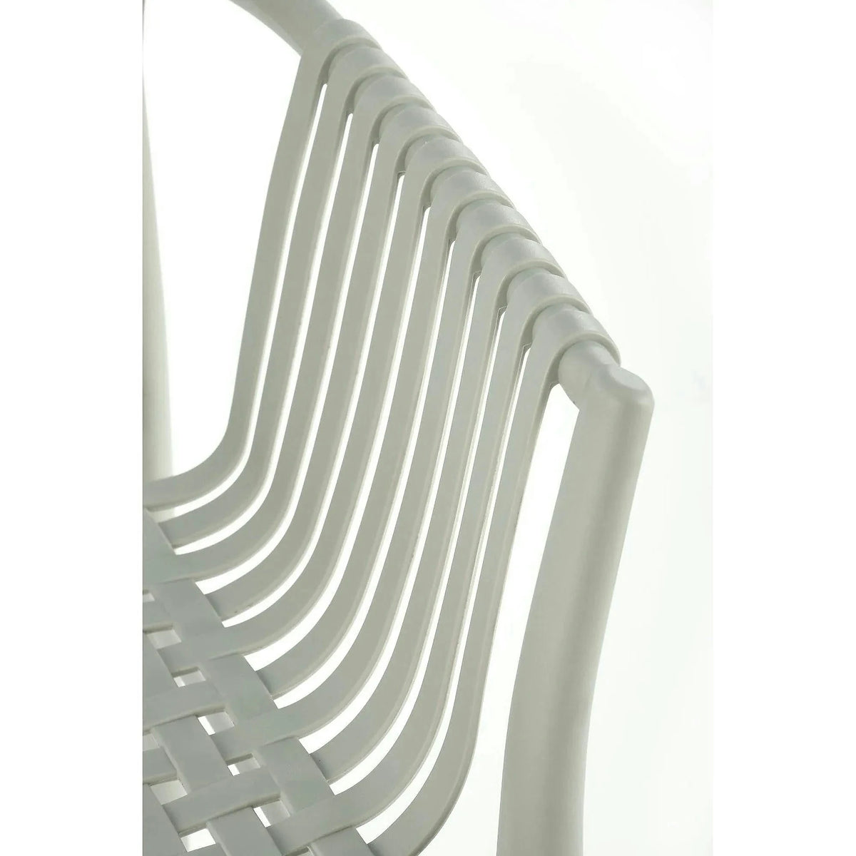 Scaun K492, gri, polipropilen, 60X56X84 cm