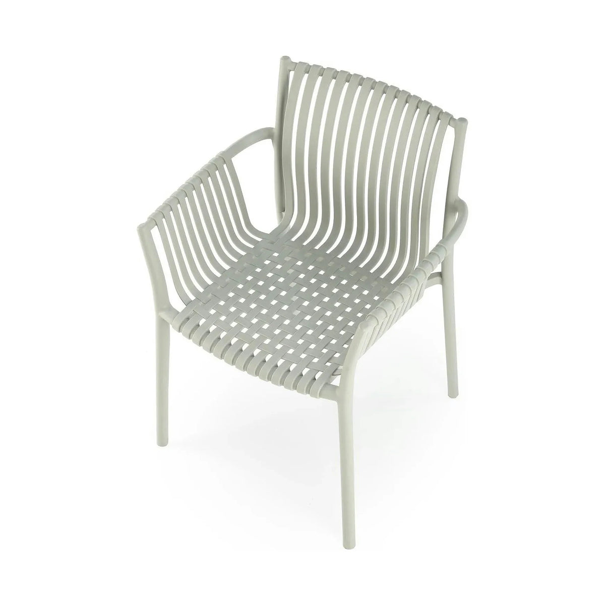 Scaun K492, gri, polipropilen, 60X56X84 cm