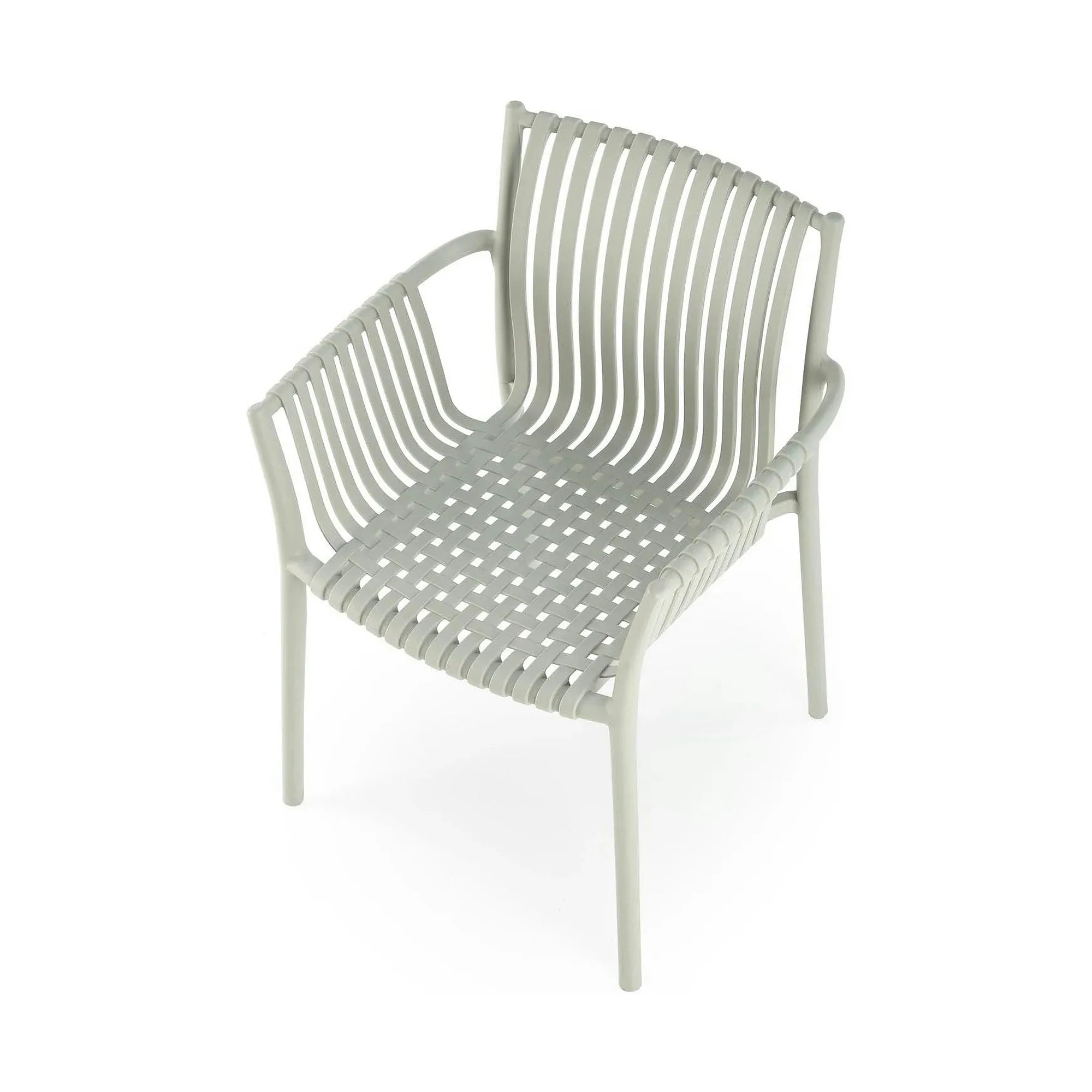 Scaun K492, gri, polipropilen, 60X56X84 cm